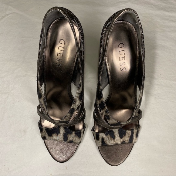 Guess Stiletto Animal Shoe 8 NWT - Picture 8 of 8